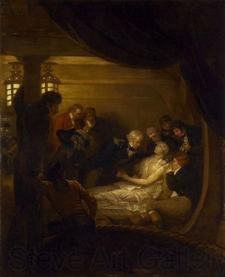 Benjamin West Death of Lord Nelson in the Cockpit of the Ship Germany oil painting art